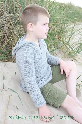 Crochet pattern boys jumper/sweater  #359