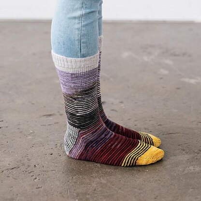 Shadow Fade Socks