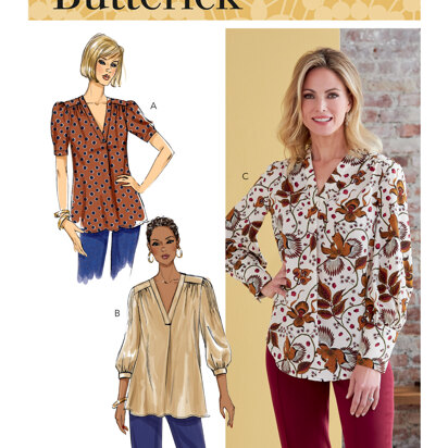 Butterick Misses' Top B6855 - Sewing Pattern