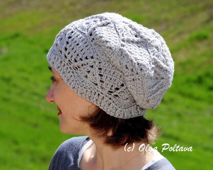 Textured Slouchy Hat