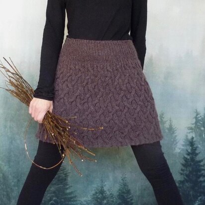 Mini skirt knitting clearance pattern