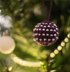 Christmas Glamour Mini Bead & Stripe Baubles Pattern