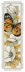 Vervaco Bookmark Kit Butterfly On Flowers Iv Cross Stitch Kit - Yellow Only