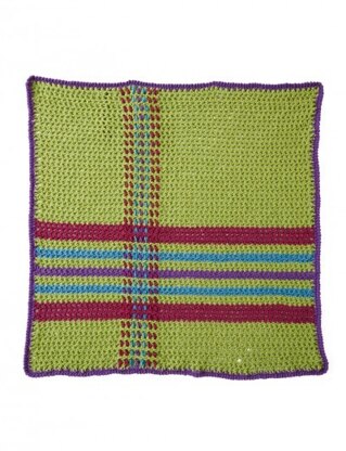 Tad O'Plaid Throw in Bernat Blanket