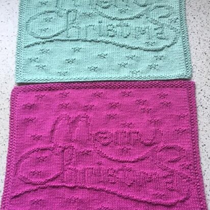 Bernat Eyelet & Ridge Dishcloth Pattern