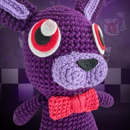 FNAF Bonnie the Bunny Crochet pattern by Codi Hudnall