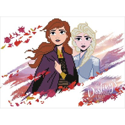 Diamond Dotz - Disney Frozen Anna & Elsa Diamond Painting Kit