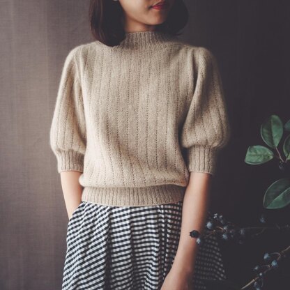 Una Jumper Knitting pattern by Irene Lin | LoveCrafts