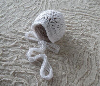 Delicate Lace Bonnet