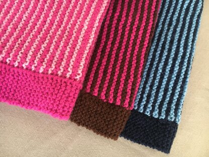Simple Stripes Blanket in 3 sizes
