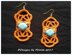 Crochet Earrings Pattern Bold Bohemian Jewelry