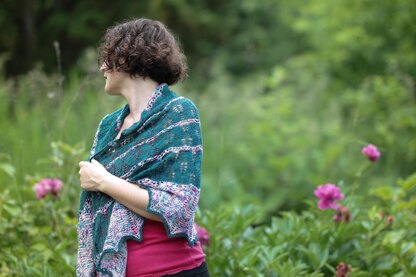 Peony Shawl