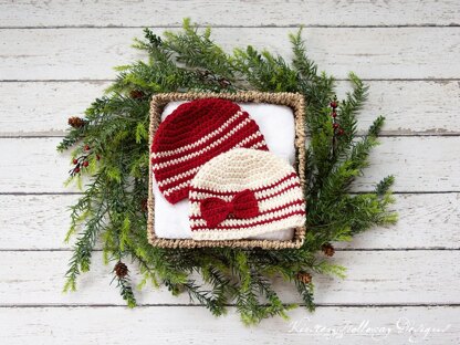 Cranberries & Cream Baby Hat