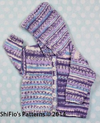 272-Hooded Jackets Knitting Patterns #272