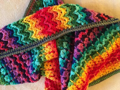 Rainbow Ridge Blanket