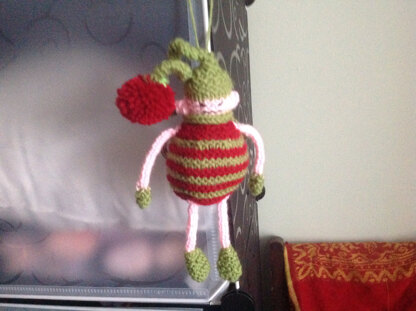 Tiny Elf Toy in Spud & Chloe Sweater