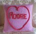 Love Heart Cushions (Kiss & Adore)