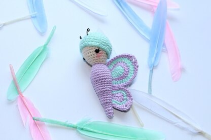 Butterfly keychain
