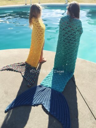 Mermaid Beach Bag Towel.