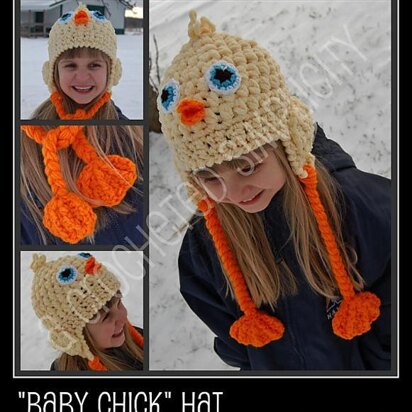 Baby Chick Earflap Hat