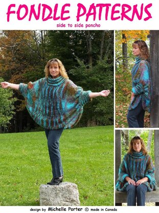 Side To Side Poncho 204