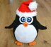 Crochet Penguin Amigurumi. Large Penguin Toy. Christmas Decor