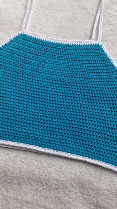 Racerfront Tank Top Crochet Pattern