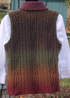 Cable and Cowl Vest