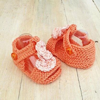 Ruffle Top Baby Sandals