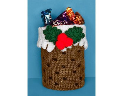 Christmas Pudding Tin Can Cover Holder