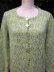 Cardigan with Alternating Lacy Medallions