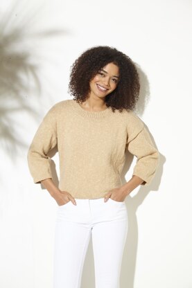Sweater & Top in King Cole Cotton Top DK - 5867pdf - Downloadable PDF