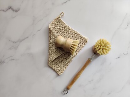 Simple textured dishcloth