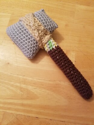 Tomahawk baby rattle