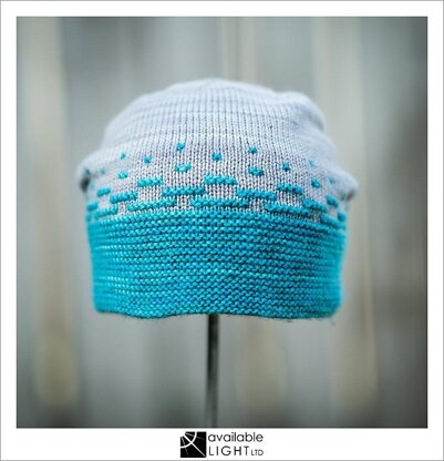 Pixel Slouchy Beanie