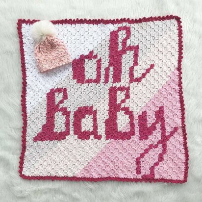 Oh Baby Corner to Corner Baby Blanket