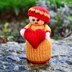 Valentine's Heart Doll Knitting Pattern - Toy Knitting Pattern