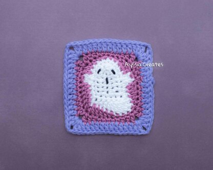 Ghost Granny Square