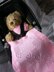 Baby Blanket Hearts and Lace for Car-seat+
