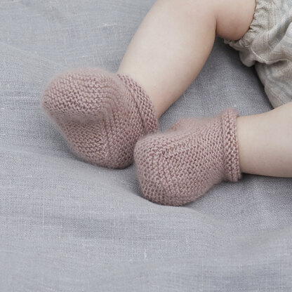 Carina Jacket & Bootees - Knitting Pattern for Babies in Debbie Bliss Luna