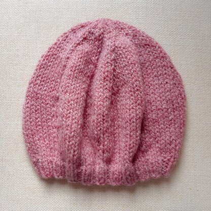 Dusky Pink Beret