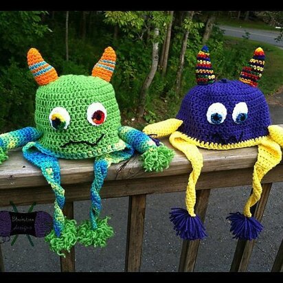 Monster Love Earflap Hat