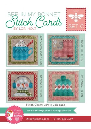 It's Sew Emma Stitch Cards - Set C - ISE-411 - Leaflet