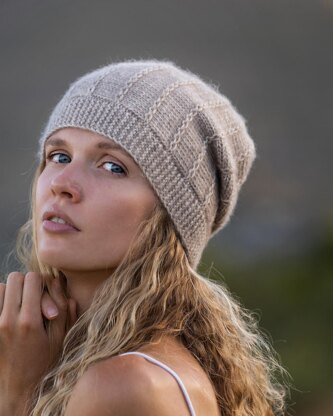 Kalahari beanie knitting pattern