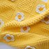 Checkered Puff Stitch Blanket
