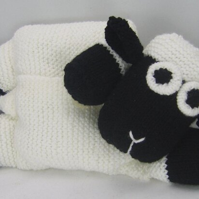 Sheep Pyjama Case - knitting pattern
