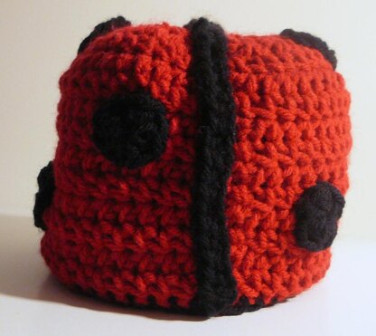 Ladybug Hat - Newborn to Adult