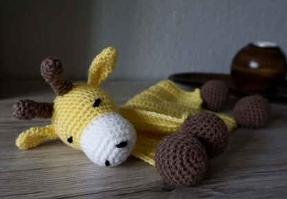 Amigurumi Häkelanleitung Schnuffeltuch Giraffe Amy ♥