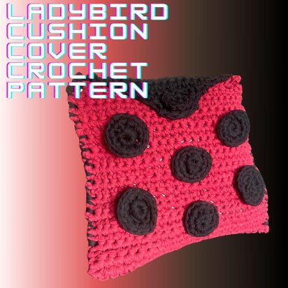 Ladybird Cushion Cover