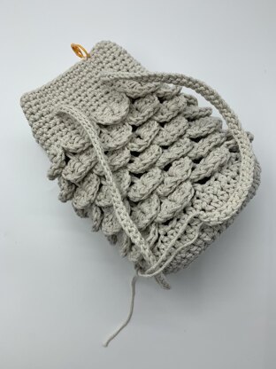 Crochet crocodile hot sale stitch bag